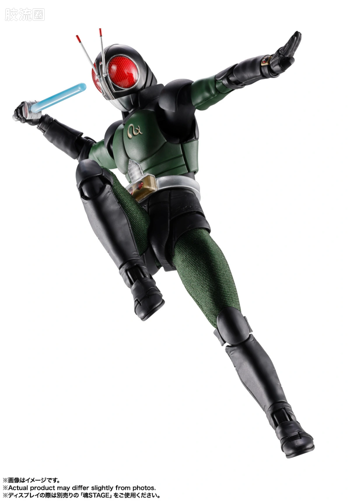 SHF 真骨雕假面骑士系列 假面骑士BLACK RX/暗日重生 - 图片