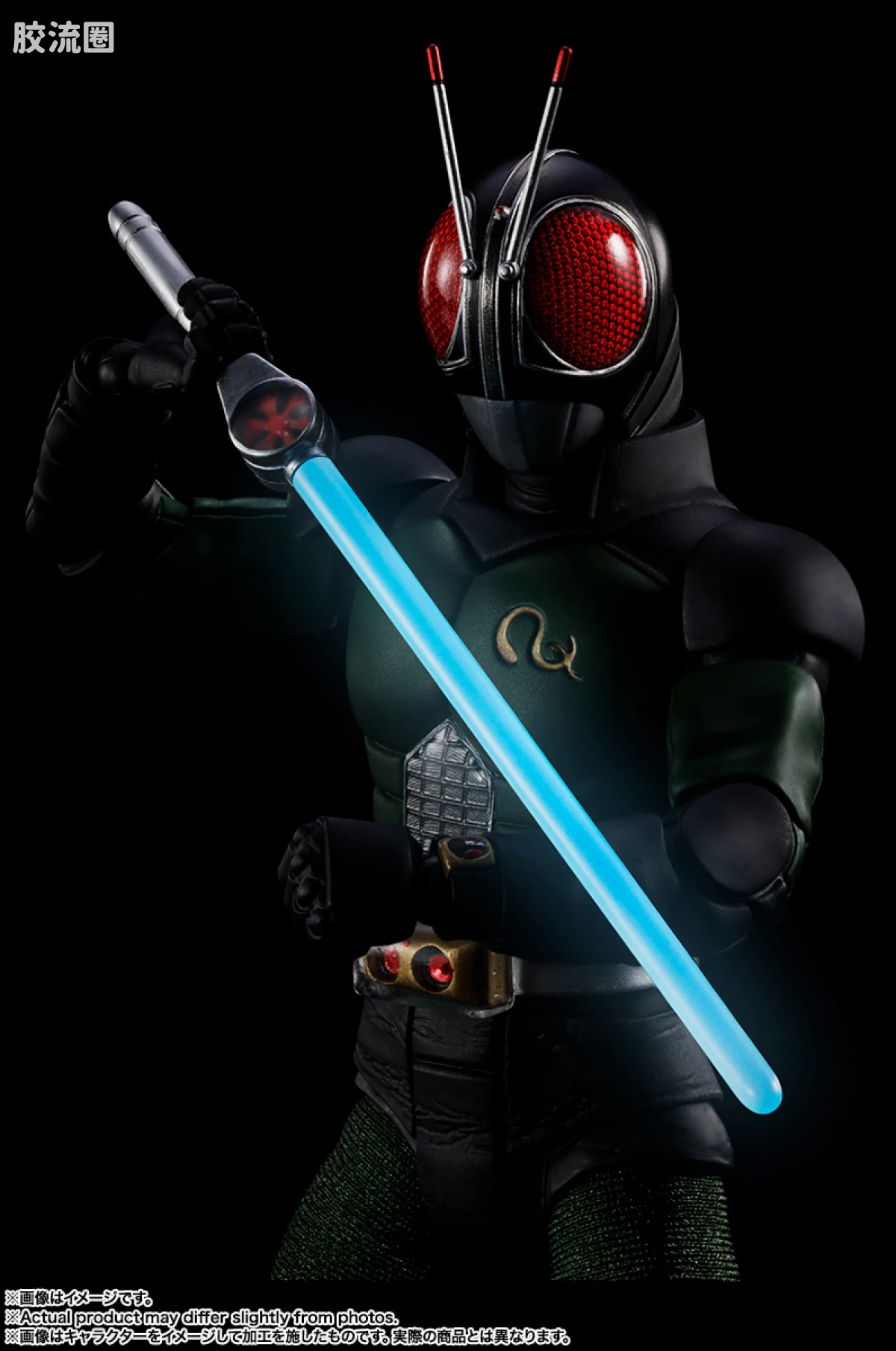 SHF 真骨雕假面骑士系列 假面骑士BLACK RX/暗日重生 - 图片