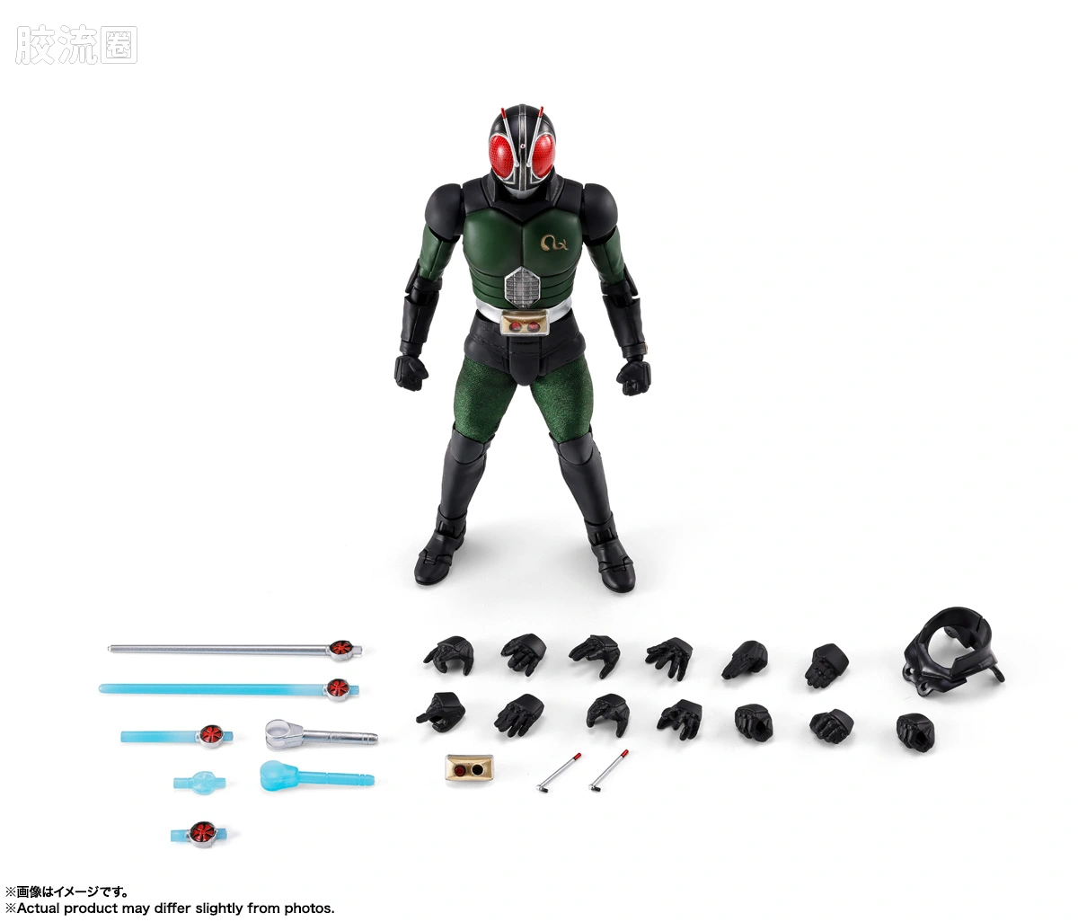 SHF 真骨雕假面骑士系列 假面骑士BLACK RX/暗日重生 - 图片