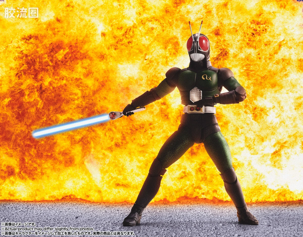 SHF 真骨雕假面骑士系列 假面骑士BLACK RX/暗日重生 - 图片