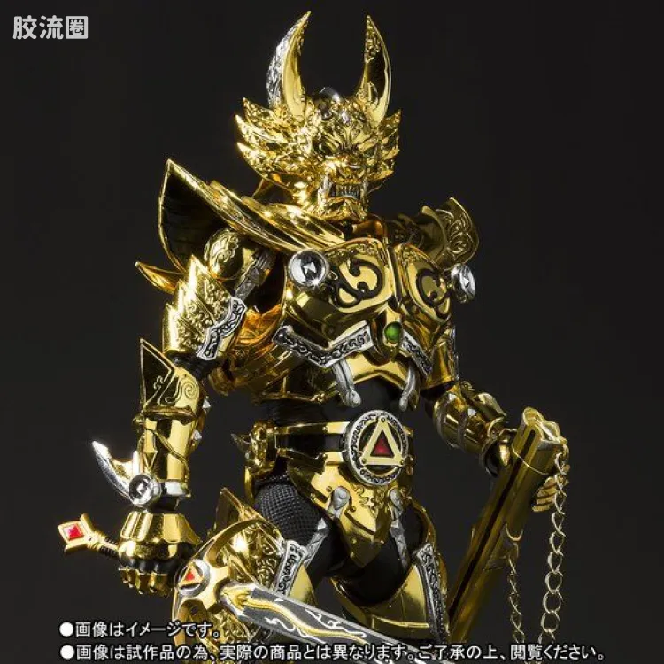 SHF 真骨雕 牙狼系列 黄金骑士牙狼 （冴岛钢牙） - 图片