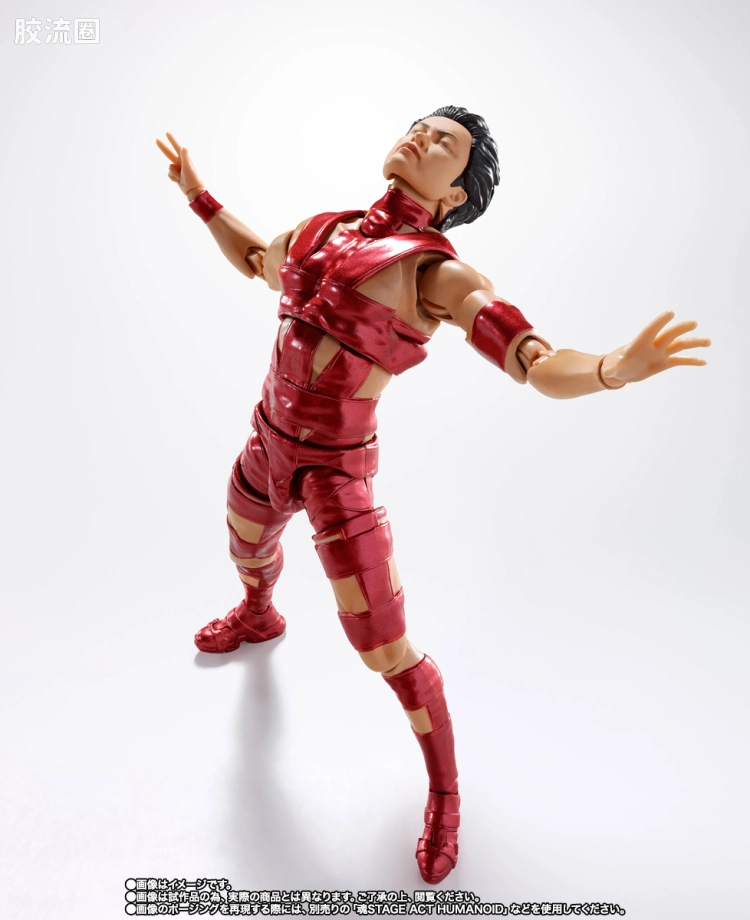 SHF 现实艺人系列 T.M.Revolution(西川贵教) RED HOT 限定版 - 图片