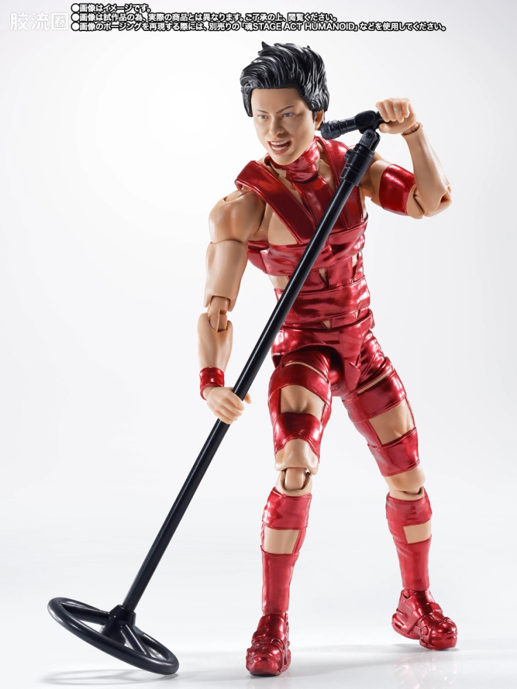 SHF 现实艺人系列 T.M.Revolution(西川贵教) RED HOT 限定版 - 图片