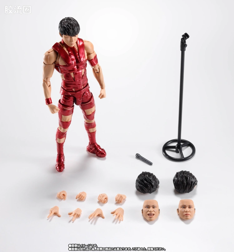SHF 现实艺人系列 T.M.Revolution(西川贵教) RED HOT 限定版 - 图片