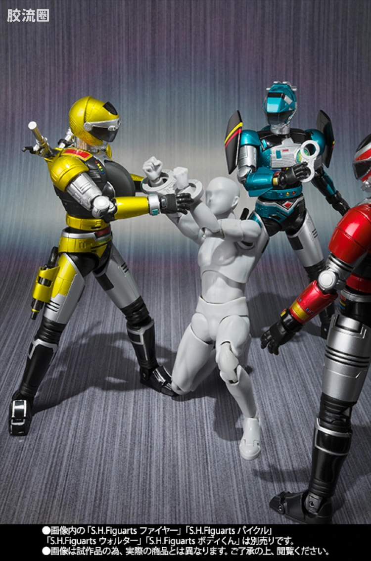 SHF 金属英雄系列 特警威士邦 武器包set - 图片