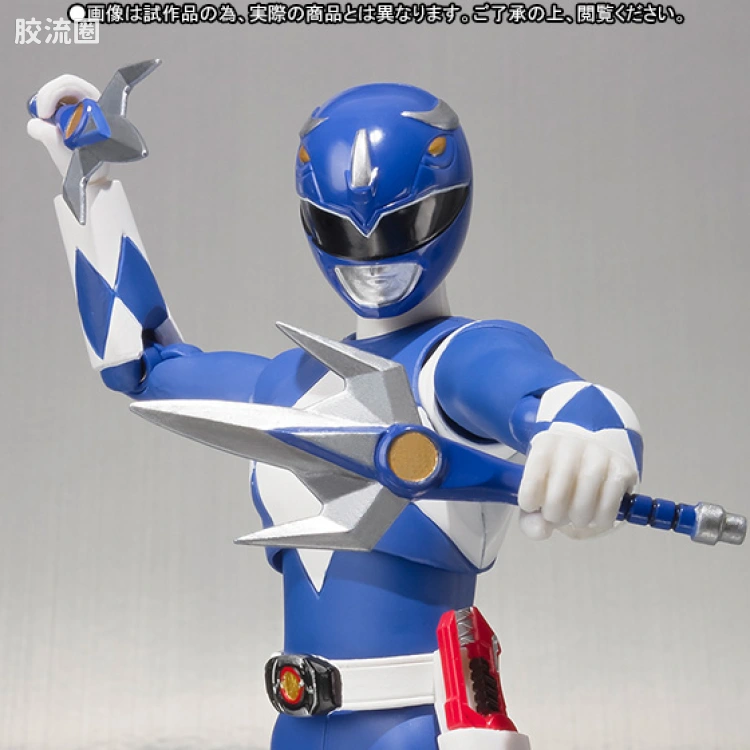 SHF 超级战队系列 恐龙战队 三角龙连者 蓝战士 - 图片