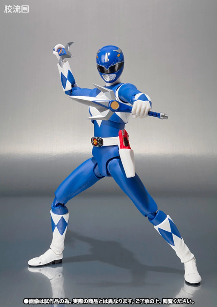 SHF 超级战队系列 恐龙战队 三角龙连者 蓝战士 - 图片