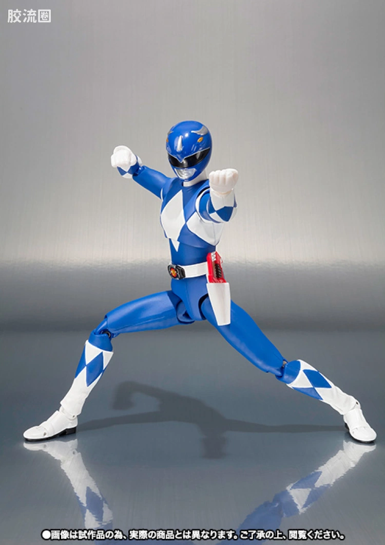 SHF 超级战队系列 恐龙战队 三角龙连者 蓝战士 - 图片