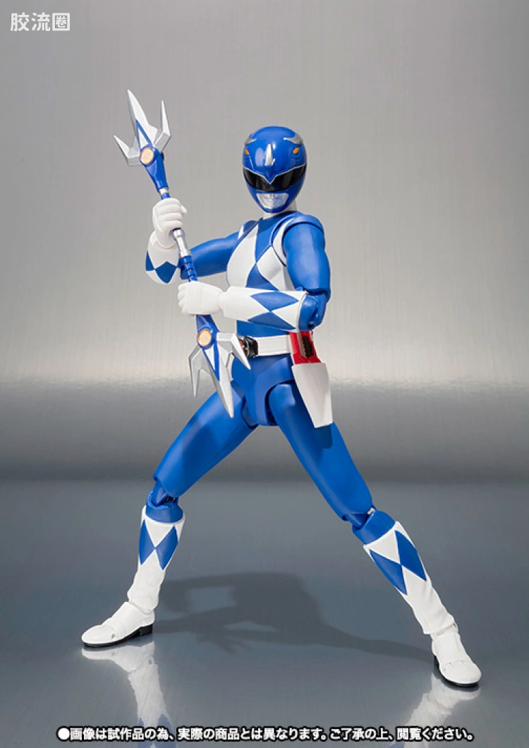 SHF 超级战队系列 恐龙战队 三角龙连者 蓝战士 - 图片