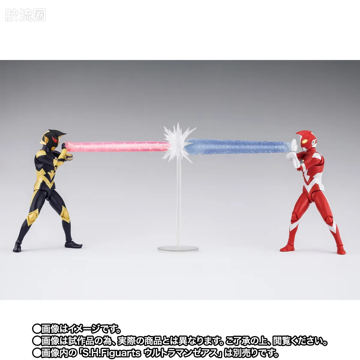 SHF 奥特曼系列 夏徳奥特曼 & 哉阿斯奥特曼 配件套装 - 图片