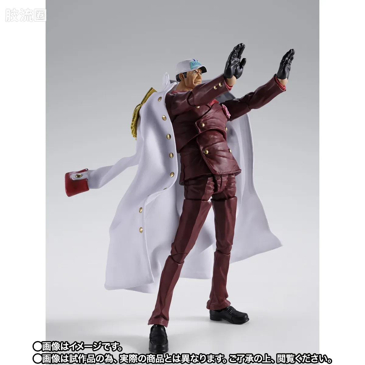 SHF 海贼王系列 萨卡斯基（赤犬）-马林梵多顶上决战- - 图片