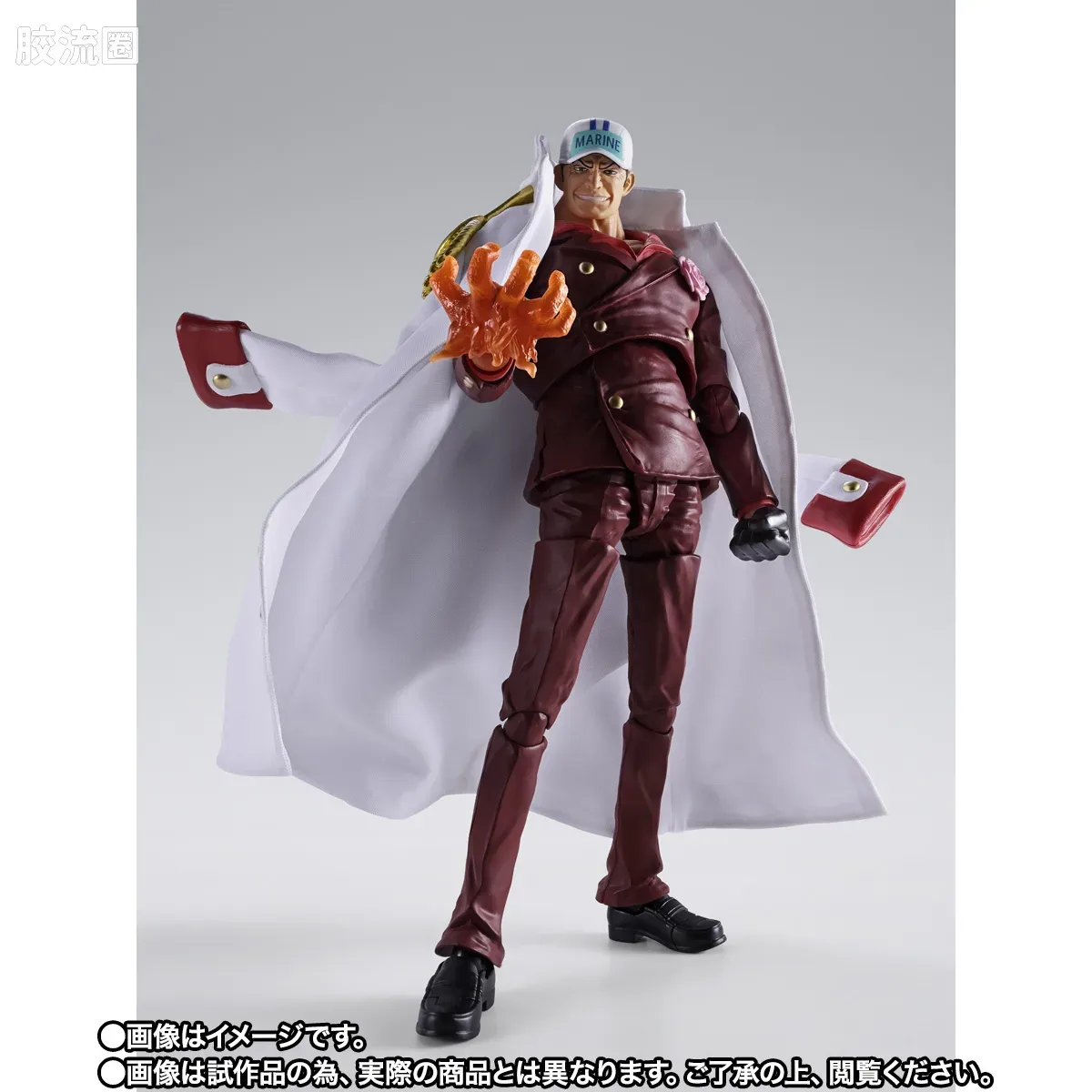 SHF 海贼王系列 萨卡斯基（赤犬）-马林梵多顶上决战- - 图片