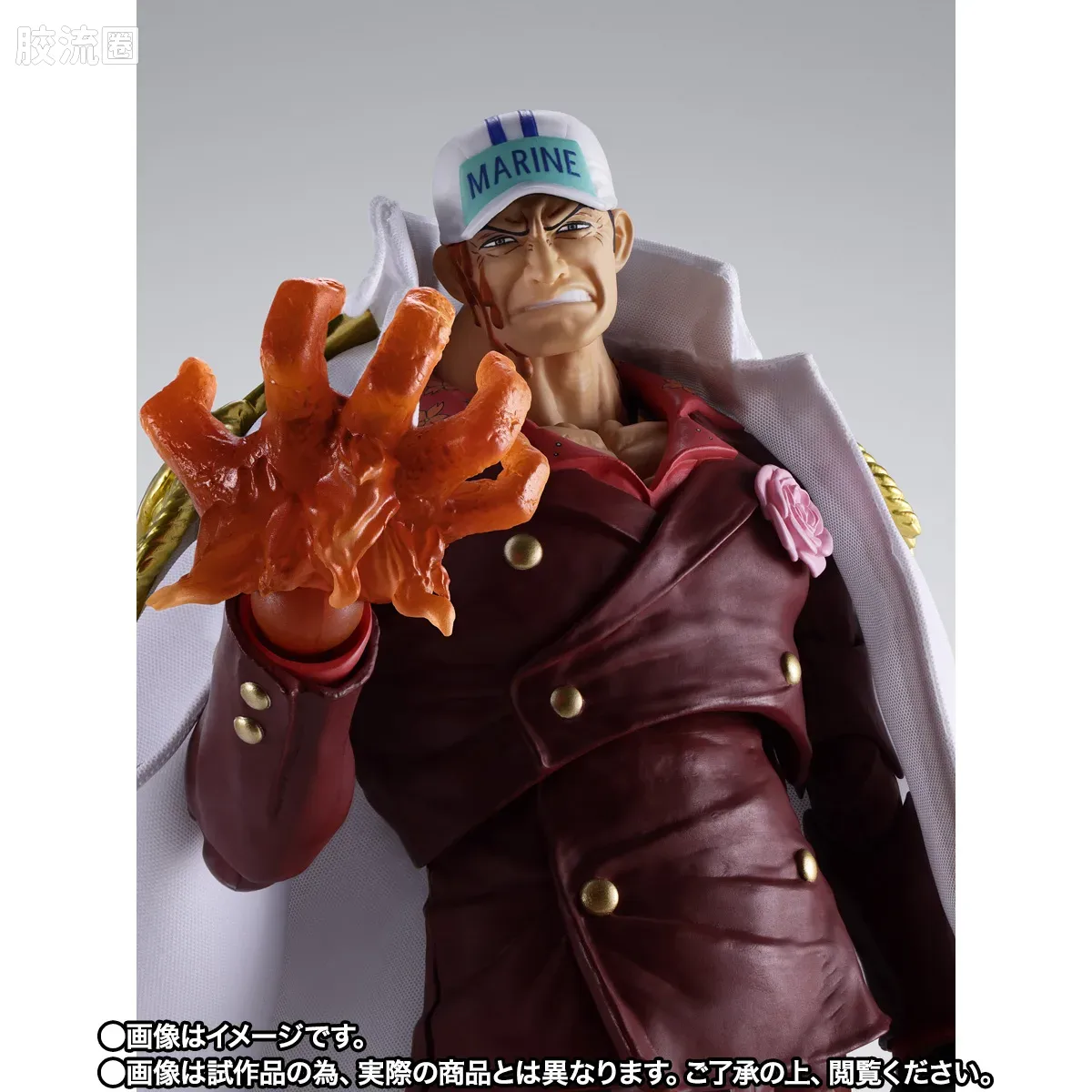 SHF 海贼王系列 萨卡斯基（赤犬）-马林梵多顶上决战- - 图片