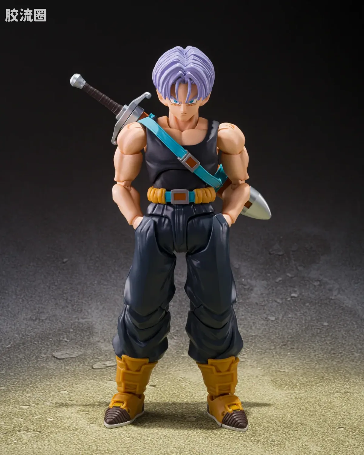 SHF 龙珠系列 特兰克斯〈Z战士版〉（初回限定版，附〈Z战士〉集结台座B） - 图片