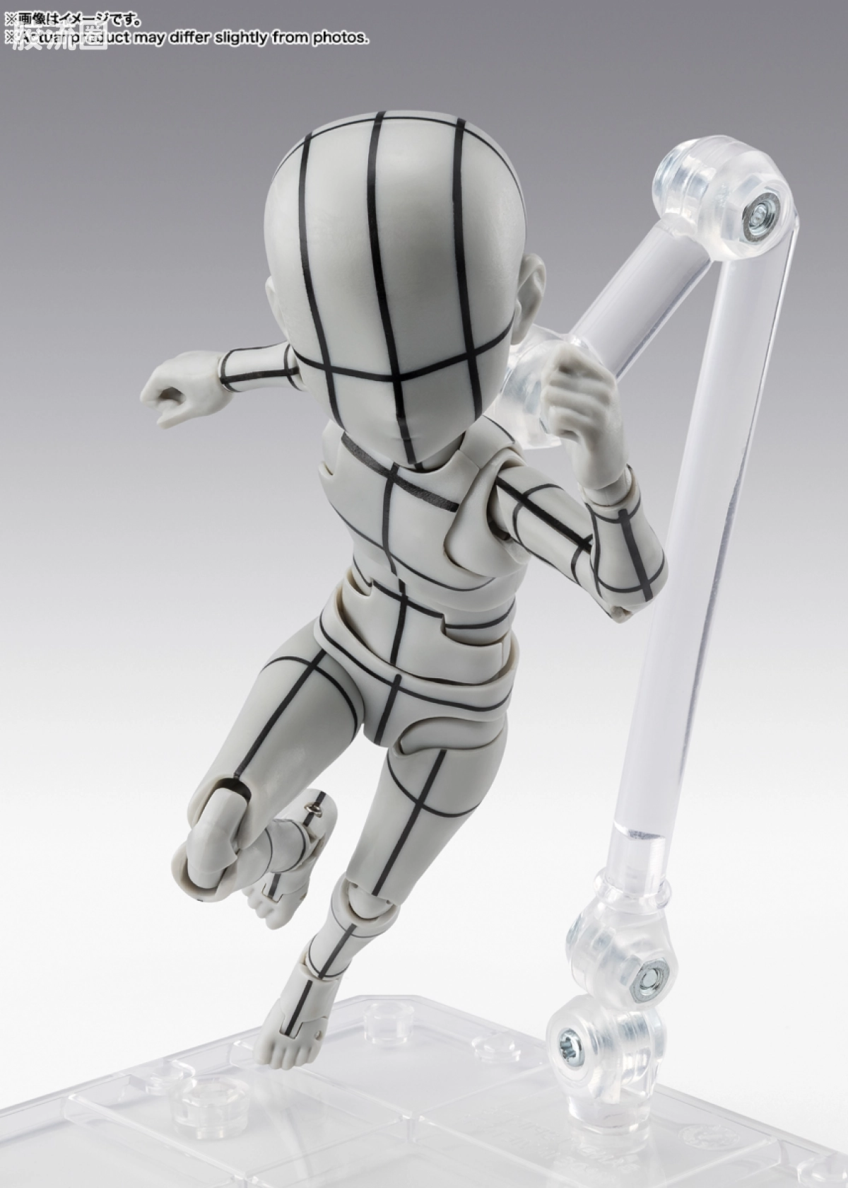 SHF 素体君&素体酱 Body君 -杉森建- Edition-线框-（灰色 Ver.） - 图片