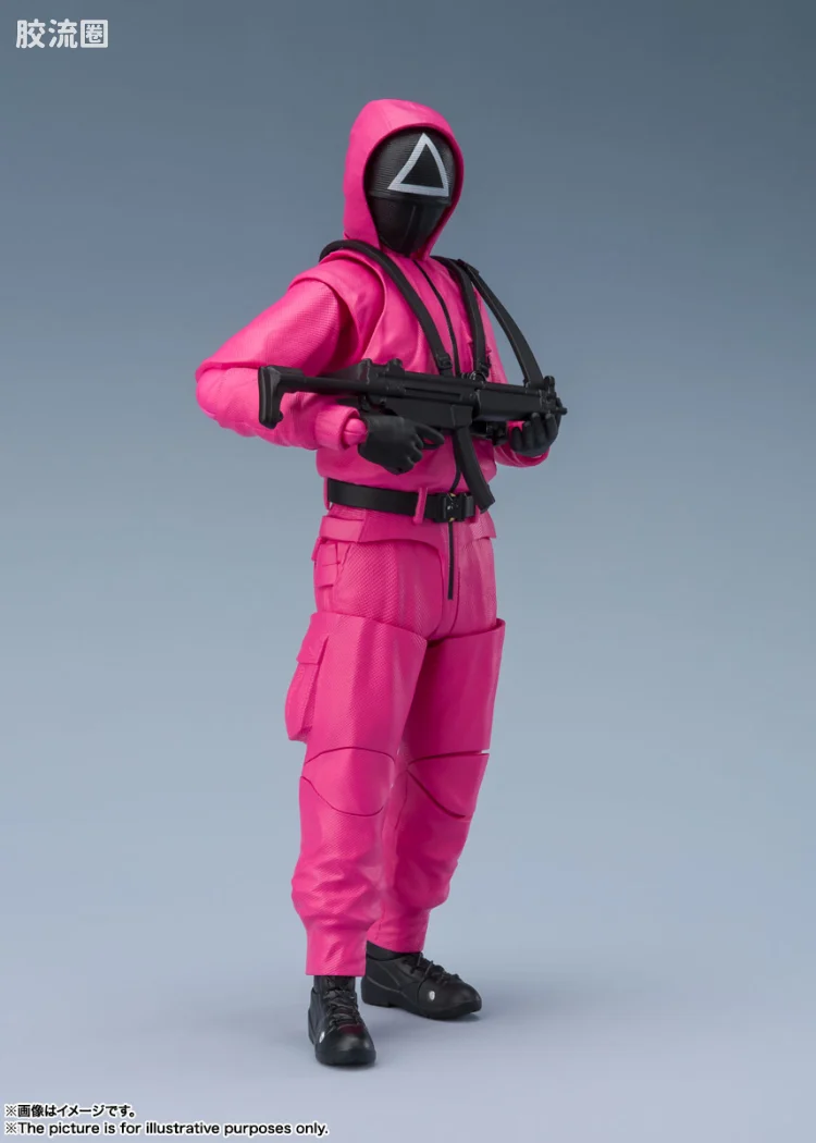 SHF 鱿鱼游戏系列 蒙面士兵 - 图片