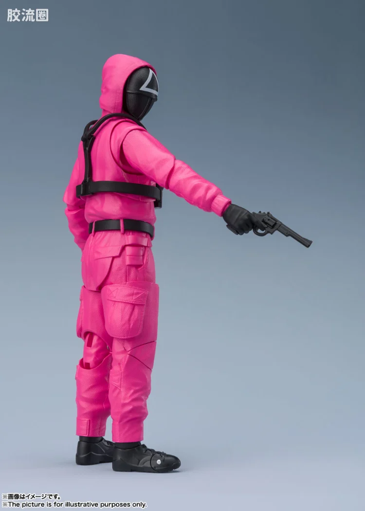 SHF 鱿鱼游戏系列 蒙面士兵 - 图片