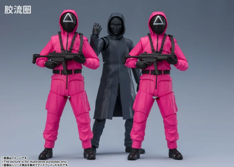 SHF 鱿鱼游戏系列 蒙面士兵 - 图片