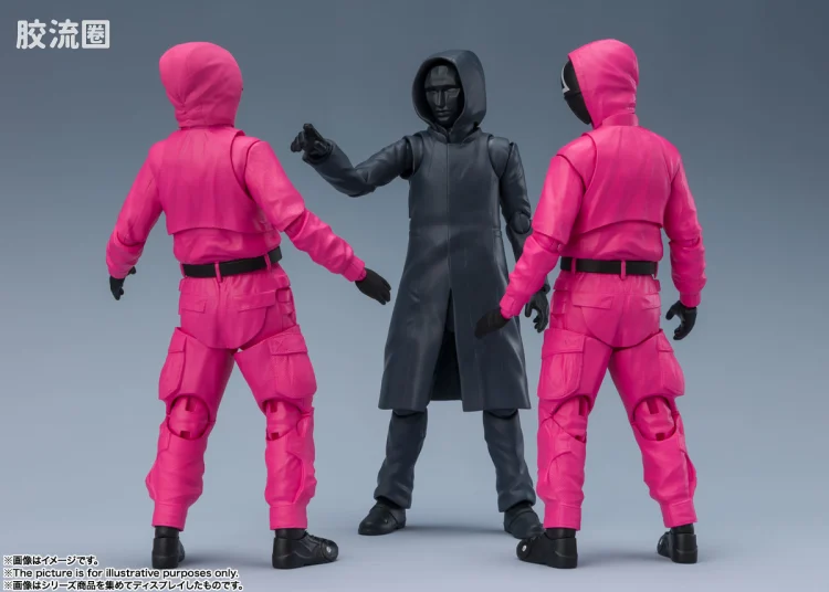 SHF 鱿鱼游戏系列 蒙面士兵 - 图片