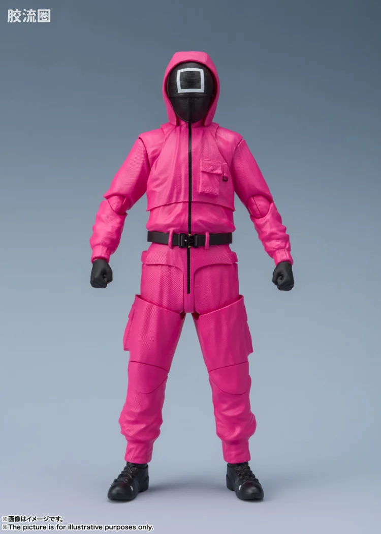 SHF 鱿鱼游戏系列 蒙面工人/蒙面经理 - 图片