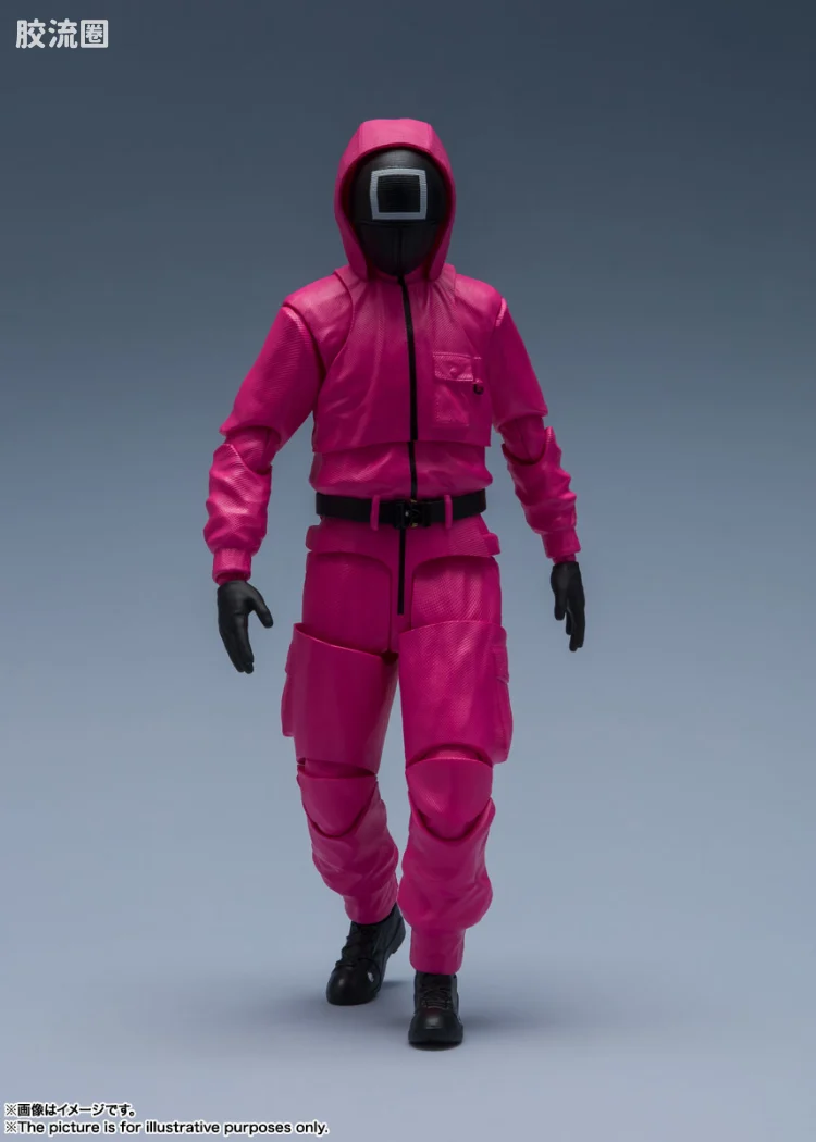 SHF 鱿鱼游戏系列 蒙面工人/蒙面经理 - 图片