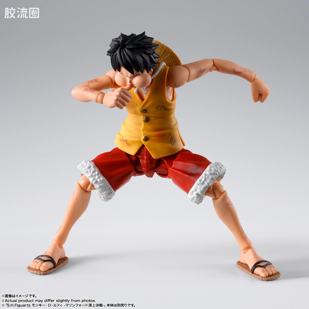 SHF 海贼王系列 蒙奇·D·路飞 -顶上决战- “三档” 可选配件套装 - 图片