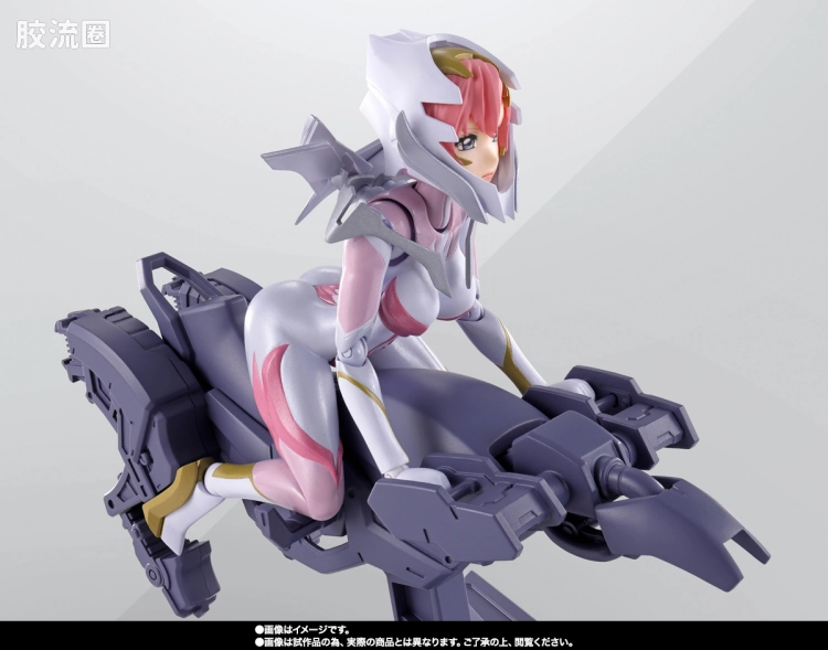 SHF 高达系列 拉克丝·克莱茵 (驾驶服Ver. ) Ride-On再现套装 - 图片