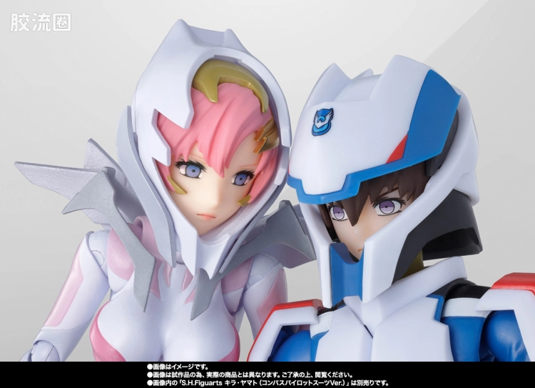 SHF 高达系列 拉克丝·克莱茵 (驾驶服Ver. ) Ride-On再现套装 - 图片