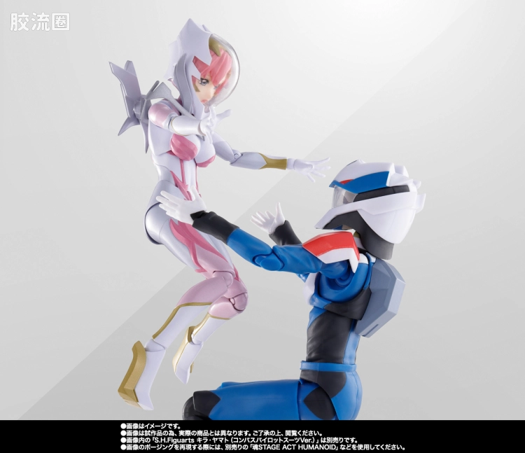 SHF 高达系列 拉克丝·克莱茵 (驾驶服Ver. ) Ride-On再现套装 - 图片