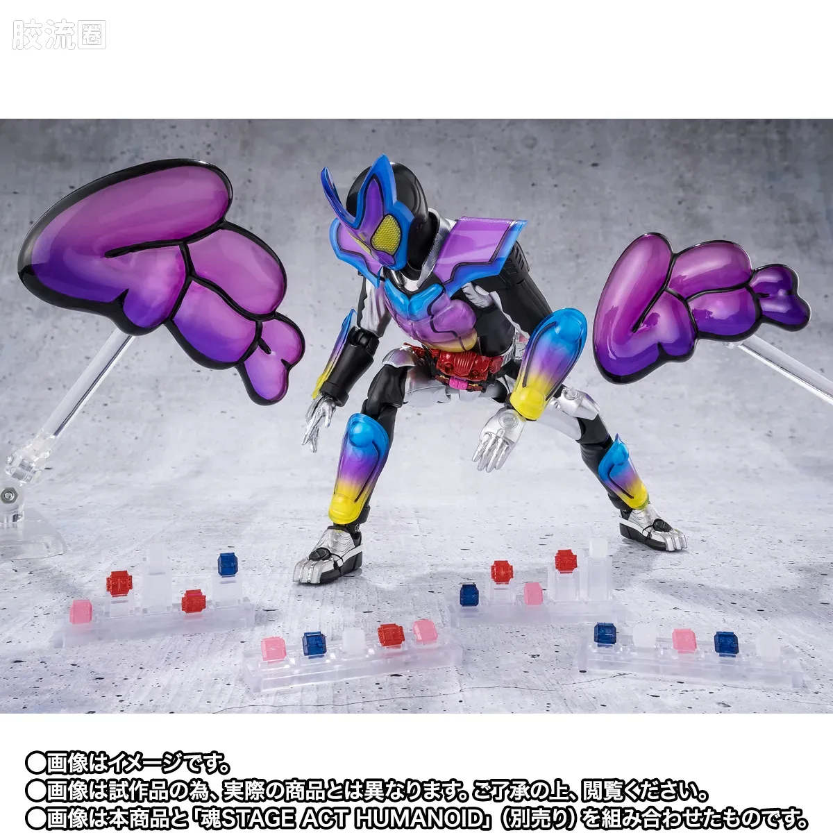 SHF 假面骑士限定版 假面骑士加布 跳跳米形态 点心假面骑士套装 - 图片