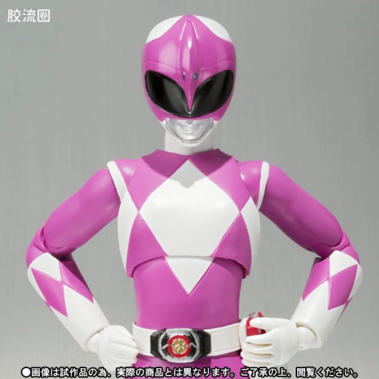 SHF 超凡战队系列 MMPR 粉衣 - 图片