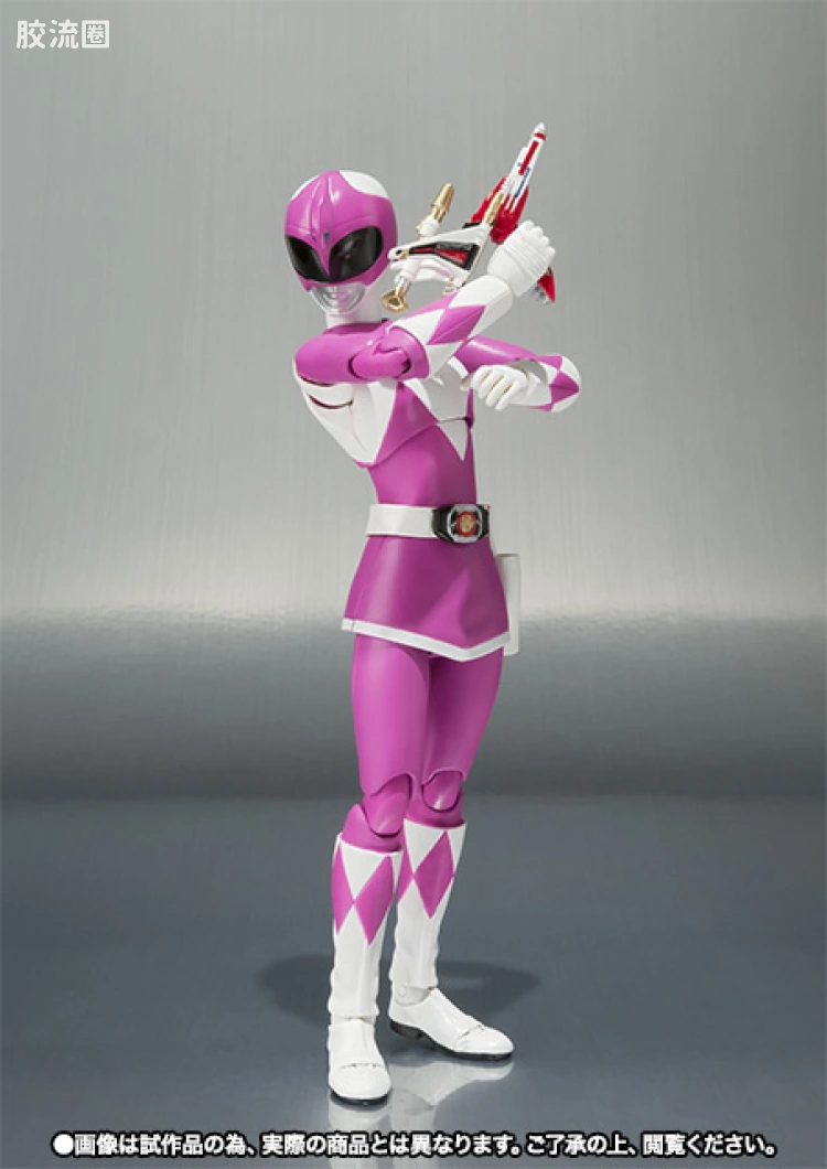 SHF 超凡战队系列 MMPR 粉衣 - 图片