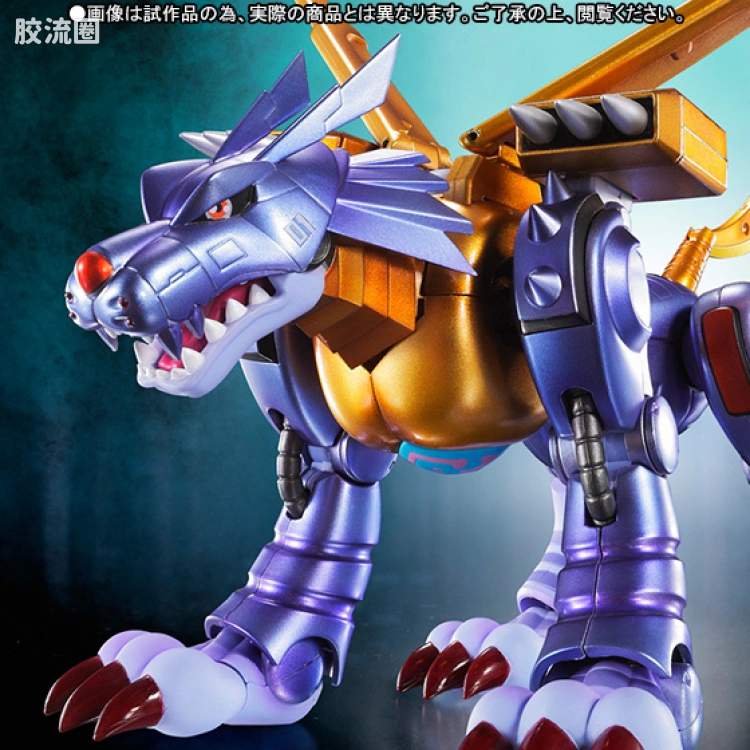 SHF 数码宝贝系列 钢铁加鲁鲁 原色版 - 图片