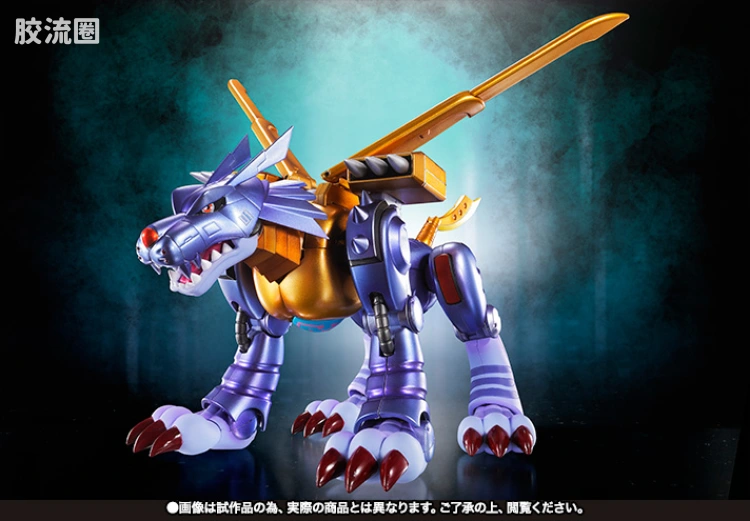 SHF 数码宝贝系列 钢铁加鲁鲁 原色版 - 图片