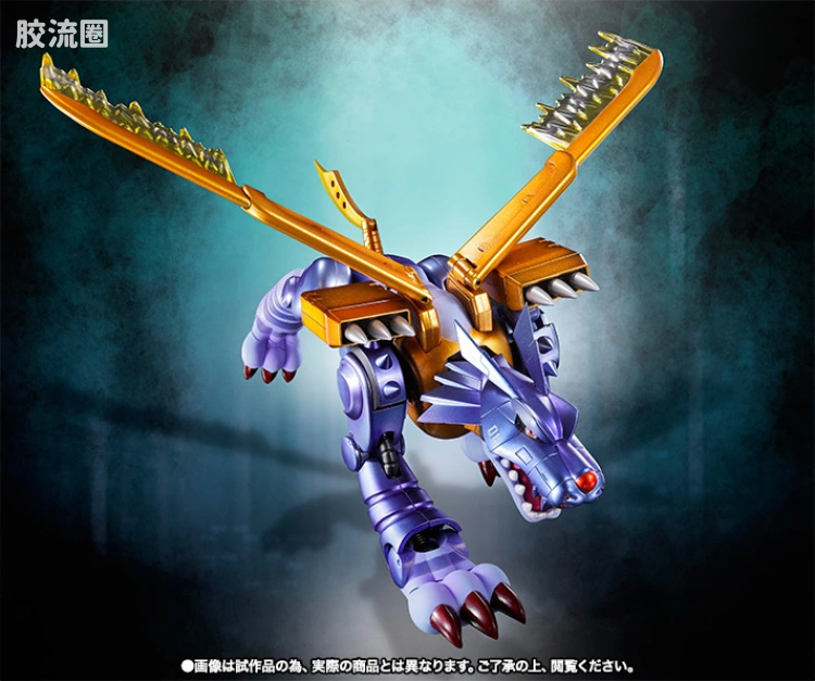 SHF 数码宝贝系列 钢铁加鲁鲁 原色版 - 图片