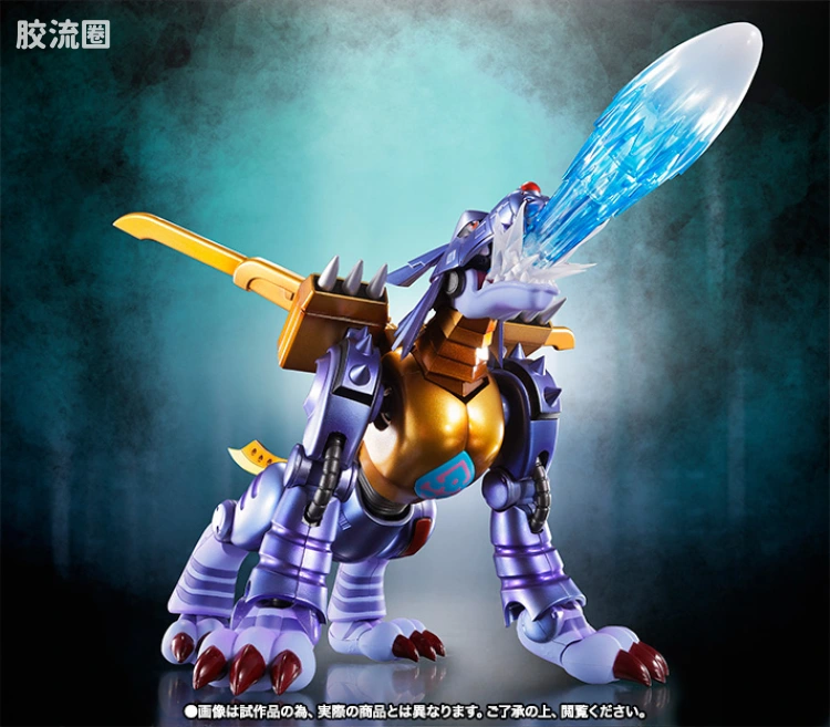 SHF 数码宝贝系列 钢铁加鲁鲁 原色版 - 图片