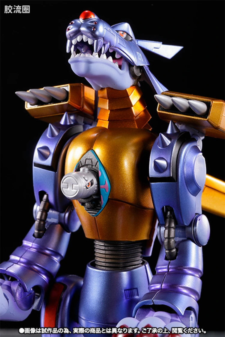 SHF 数码宝贝系列 钢铁加鲁鲁 原色版 - 图片