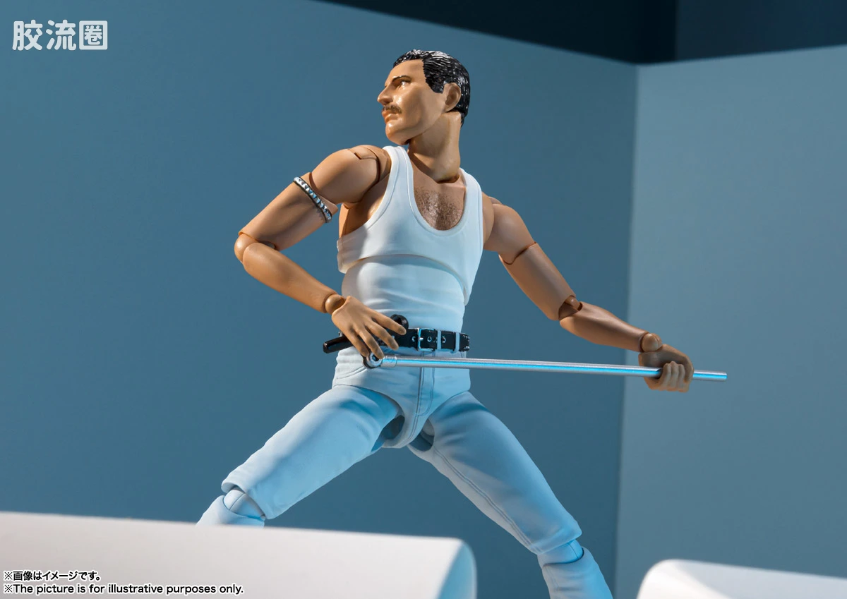 SHF 现实艺人系列 弗雷迪·默丘里 Live Aid Ver. - 图片