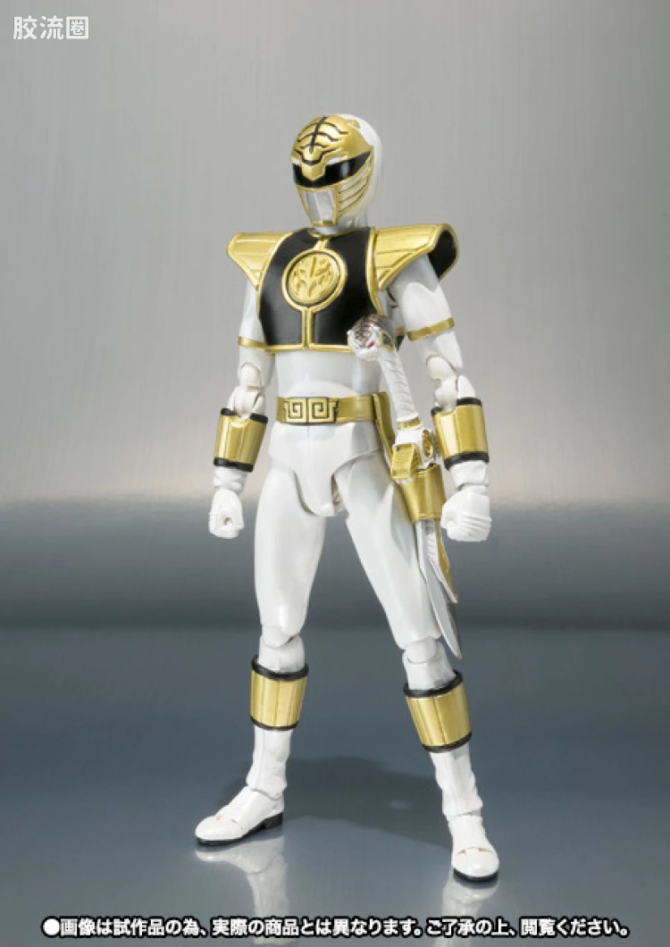 SHF 超凡战队系列 MMPR 白衣 - 图片