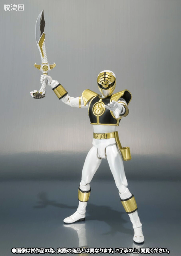 SHF 超凡战队系列 MMPR 白衣 - 图片