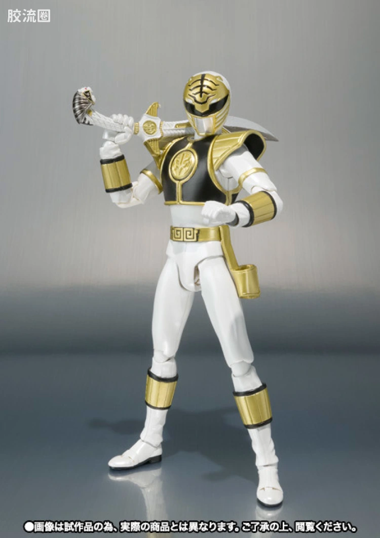 SHF 超凡战队系列 MMPR 白衣 - 图片