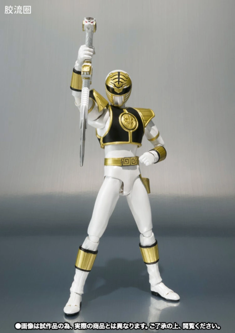SHF 超凡战队系列 MMPR 白衣 - 图片