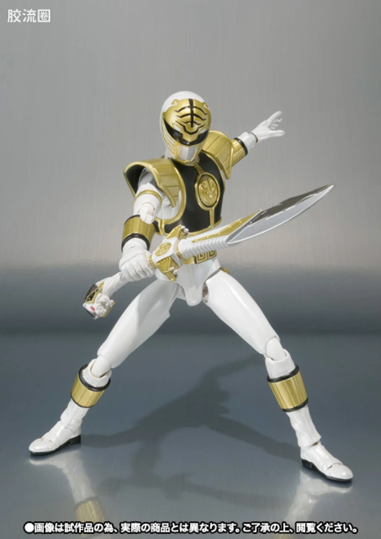 SHF 超凡战队系列 MMPR 白衣 - 图片