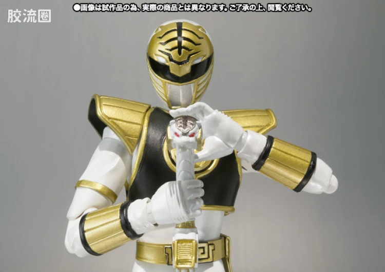 SHF 超凡战队系列 MMPR 白衣 - 图片