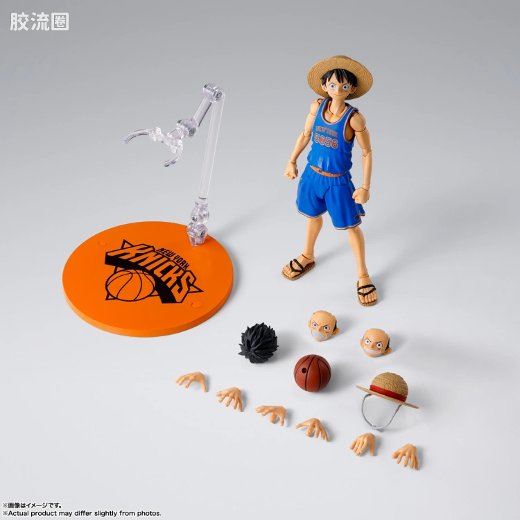 SHF 海贼王系列 蒙奇·D·路飞 -纽约尼克斯 ver.- - 图片