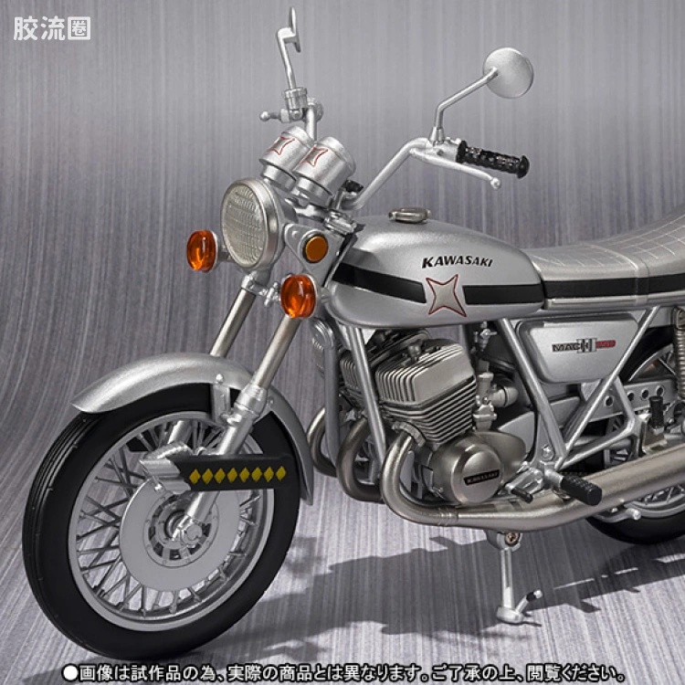 SHF 电脑奇侠/黑魔系列 电脑黑魔用摩托White Crow - 图片