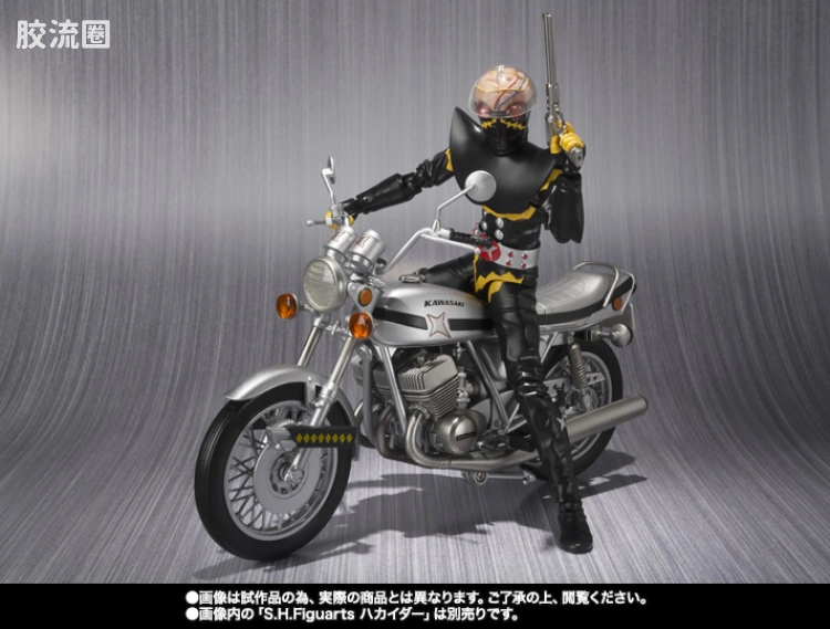 SHF 电脑奇侠/黑魔系列 电脑黑魔用摩托White Crow - 图片