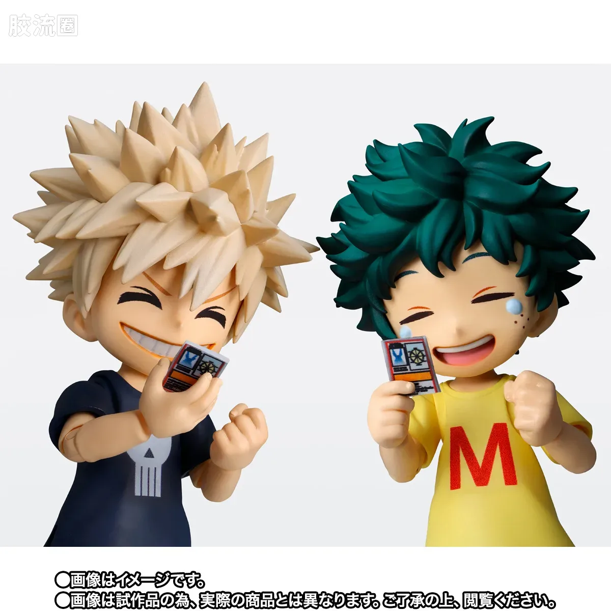 SHF 综合系列 绿谷出久 & 爆豪胜己 -幼年期套装- - 图片