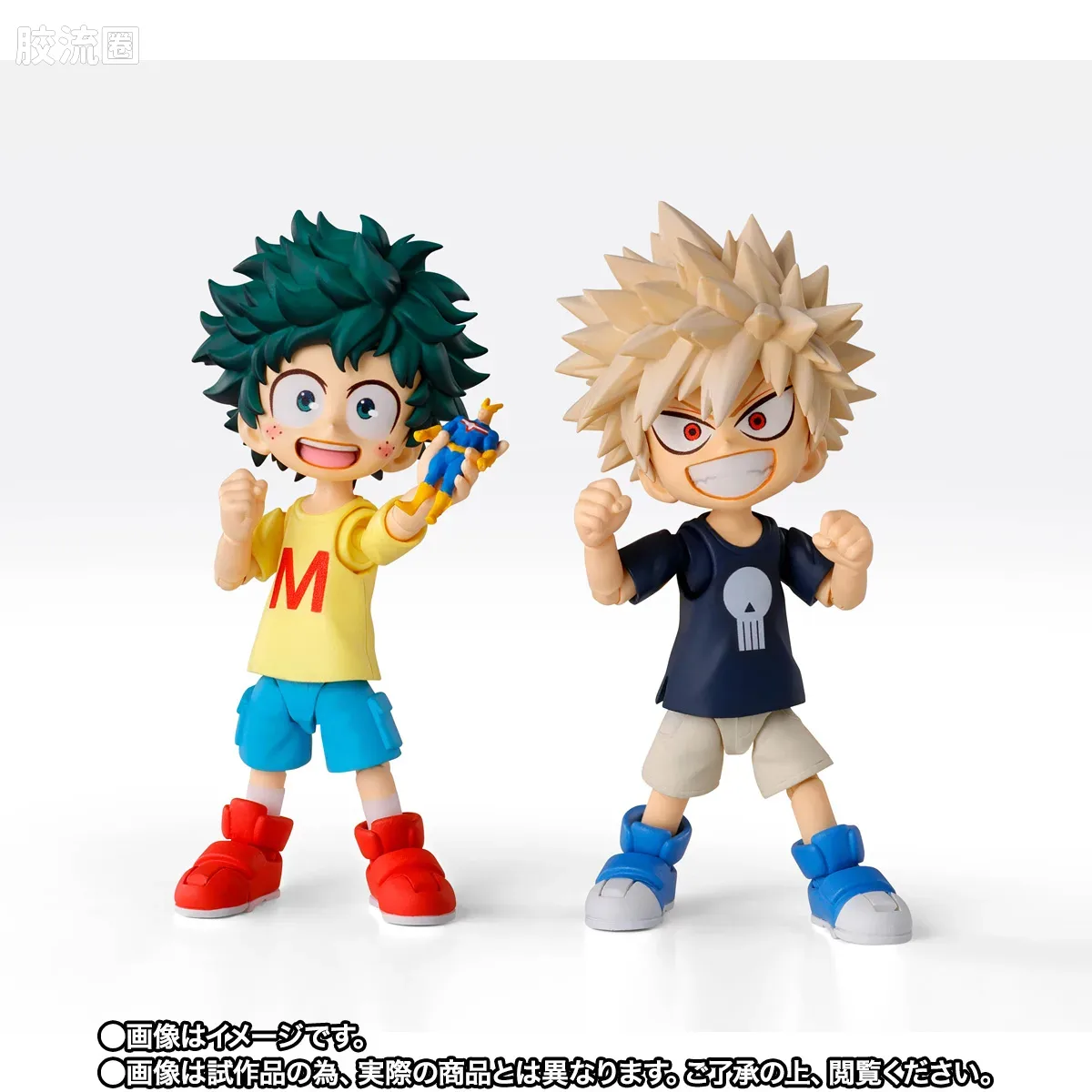 SHF 综合系列 绿谷出久 & 爆豪胜己 -幼年期套装- - 图片