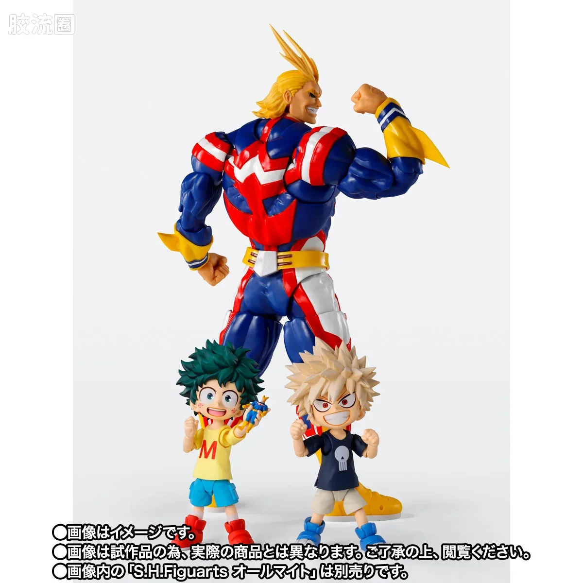 SHF 综合系列 绿谷出久 & 爆豪胜己 -幼年期套装- - 图片